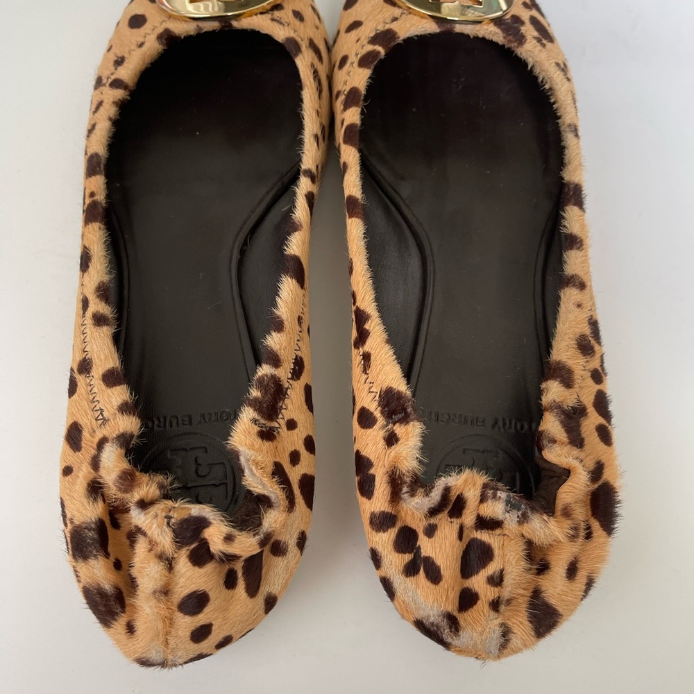 Tory Burch Ballet Flats Animal Print - Picture 3 of 8